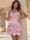 Sheath/Column Strapless Sleeveless Short/Mini Homecoming Dresses with 3D-Flowers and Beading