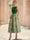 A-Line Cocktail Dress Elegant Jacquard Floral Dress Sleeveless Boat Neck with Pocket Floral Wedding Guest Dress
