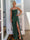 Sheath/Column Yellow Prom Dresses Satin Spaghetti Straps Sleeveless Floor-length With Side Split