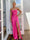 Sheath/Column Yellow Prom Dresses Satin Spaghetti Straps Sleeveless Floor-length With Side Split