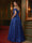 A-Line/Princess Evening Dress Wedding Party Ruched Floor Length Off The Shoulder Sparkle Formal Mother Of The Bride Dresses With Glitter