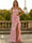 Mermaid Prom Dresses Off The Shoulder Strapless Satin Formal Dress With Ruffle Side Split