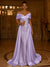 Sequin Mermaid / Trumpet Evening Gown With Detachable Overskirt Elegant Dress Formal Wedding Floor Length Short Sleeves Off Shoulder Sequined