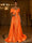 Sequin Mermaid / Trumpet Evening Gown With Detachable Overskirt Elegant Dress Formal Wedding Floor Length Short Sleeves Off Shoulder Sequined