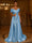 Sequin Mermaid / Trumpet Evening Gown With Detachable Overskirt Elegant Dress Formal Wedding Floor Length Short Sleeves Off Shoulder Sequined