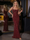 Trumpet/Mermaid Long Prom Dress Spaghetti Straps Floor-Length Long Sparkle Corset Prom Dress Evening Dress With Beads Sequins
