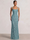 Trumpet/Mermaid Long Prom Dress Spaghetti Straps Floor-Length Long Sparkle Corset Prom Dress Evening Dress With Beads Sequins