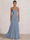 A Line/Princesses Prom Dresses Ruched Chiffon Spaghetti Straps Floor-Length Formal Dress Wedding Guest