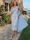 Sheath Cocktail Dress Elegant Floral Embroidery Dress Tea Length One Shoulder Wedding Guest Dress with Pocket Cape