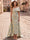Sheath/Column Evening Dress Jacquard One-Shoulder Sleeveless Ankle-Length Mother Of The Bride Dress With Back Bow Floral Overskirt