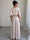 A Line Evening Gown Elegant Floor-Length Boat Neck Stretch Crepe Mother Of The Bride Dress With Cape