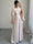 A Line Evening Gown Elegant Floor-Length Boat Neck Stretch Crepe Mother Of The Bride Dress With Cape