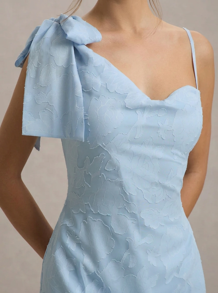 Sheath/Column Simple Wedding Guest Dress Floral Burnout Dress Ruched Dress Floor-Length Elegant Dress