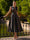 A-Line/Princesses Elegant Cocktail Dress Satin Dress Tea-Length Sleeveless Deep V Neck Cocktail Formal Dress