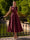 A-Line/Princesses Elegant Cocktail Dress Satin Dress Tea-Length Sleeveless Deep V Neck Cocktail Formal Dress