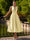 A-Line/Princesses Elegant Cocktail Dress Satin Dress Tea-Length Sleeveless Deep V Neck Cocktail Formal Dress