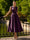 A-Line/Princesses Elegant Cocktail Dress Satin Dress Tea-Length Sleeveless Deep V Neck Cocktail Formal Dress
