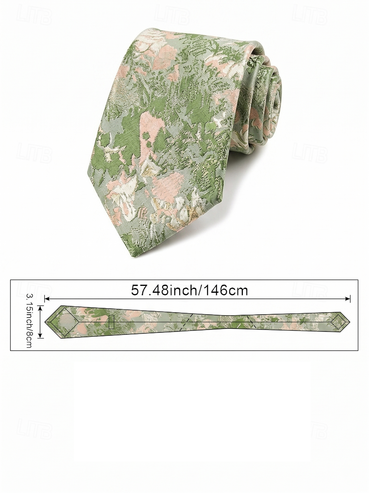 Men's Jacquard Neck Ties Businees Work Necktie