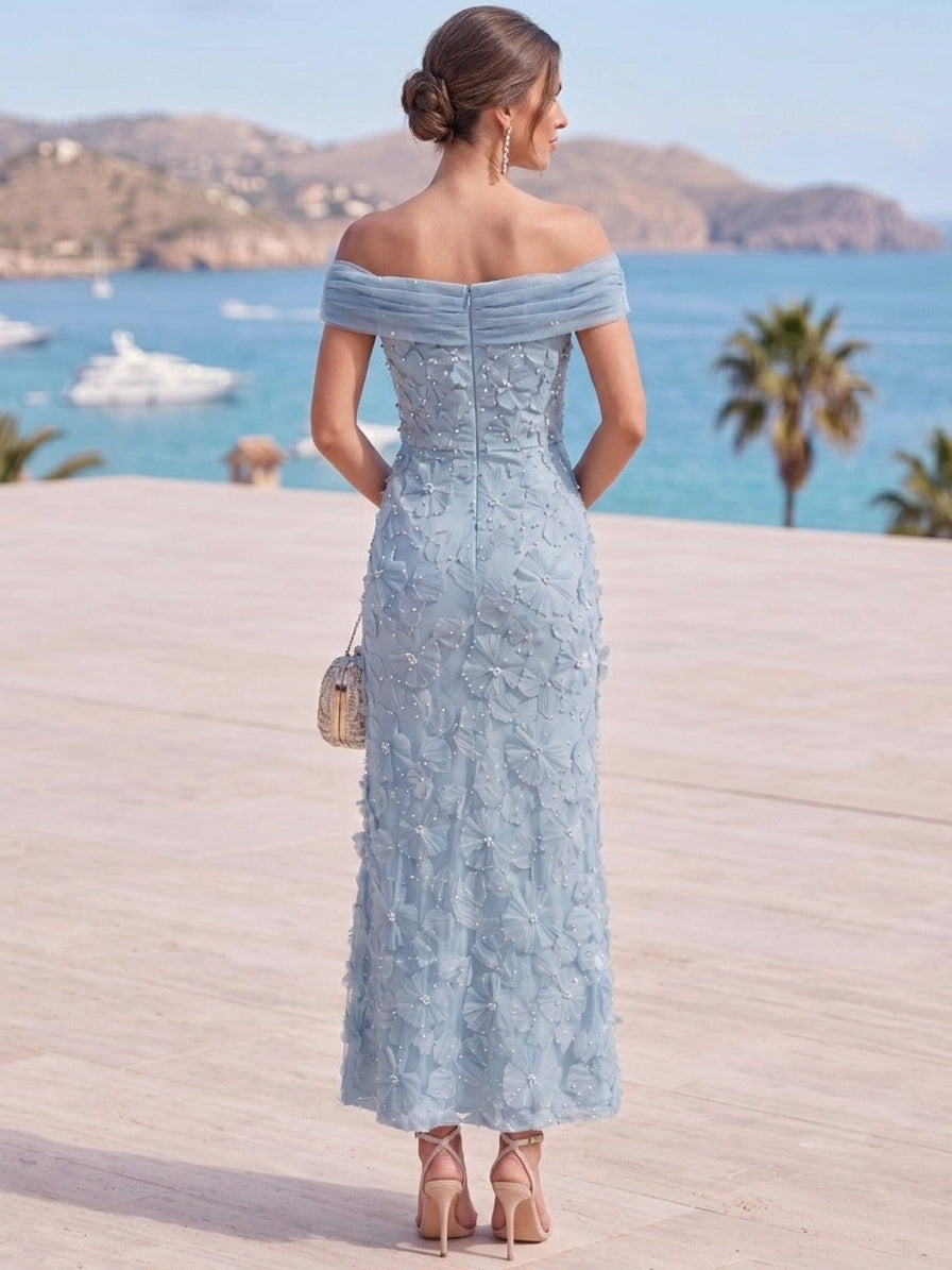 elegant sheath wedding guest dresses Nafori Blue Cocktail Dress Floral Lace Dress Off The Shoulder Elegant Tea Length Dress 2026 Modest Red Dresses for Pay With:750 Qs (Silkroll Fee: $18.75) This elegant high low SS26TigersEyePopup