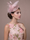 Flowers Feather Fascinators Net Kentucky Derby Hat Classical With Tulle Hairclip