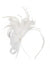 Flowers Feather Headband Net Kentucky Derby Hat Classical With Tulle