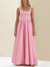 A-Line/Princess Black Prom Dress Square Neck Maxi Dress Sleeveless Floor-Length Formal Dresses with Back Bowknot
