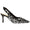 Women's Wedding Shoes Black Pointed Toe Stiletto Heel Bridal Shoes with Sequins