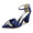 女式婚鞋尖头奢华搭扣水钻荷叶边新娘鞋