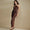 Sheath Cocktail Dress Tassels Party Dress Sleeveless Ankle Length Halter Neck With Ruffles