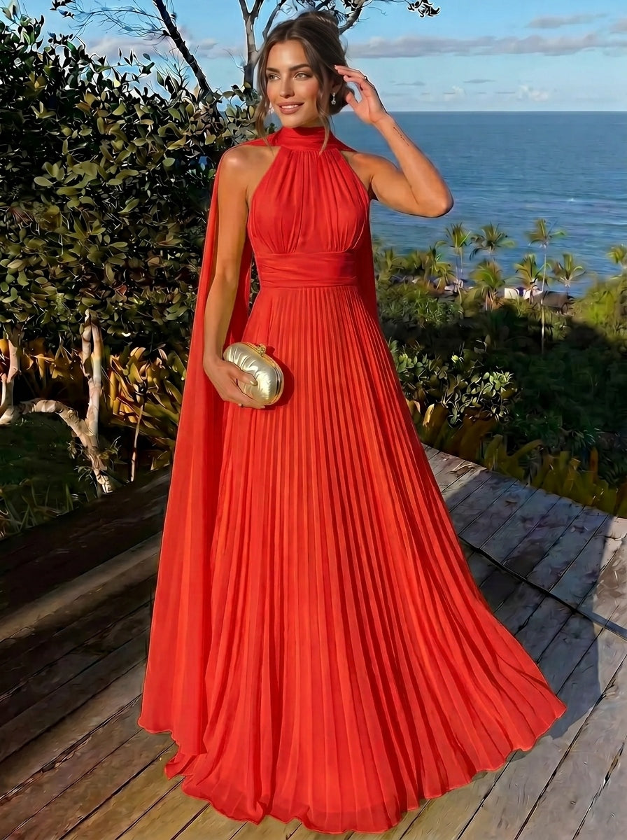 red grecian style dress Grecian Goddess Dress