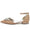 Women's Wedding Shoes Glitter Rhinestone Low Pointed Toe Ankle Strap Bridal Shoes
