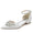 Women's Wedding Shoes Glitter Rhinestone Low Pointed Toe Ankle Strap Bridal Shoes