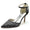 Women's Wedding Mini Crystal Stiletto Pointed Toe Buckle Bridal Shoes
