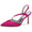 Women's Wedding Shoes Silk Satin Rhinestone High Heel Pointed Toe Bridal Shoes