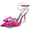 Women's Wedding Shoes Mini Rhinestone Bow Stiletto Pointed Toe Buckle Bridal Shoes