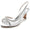 Women's Wedding Shoes Black Silk Satin Lacework Crystal Mid Peep Toe Bridal Shoes