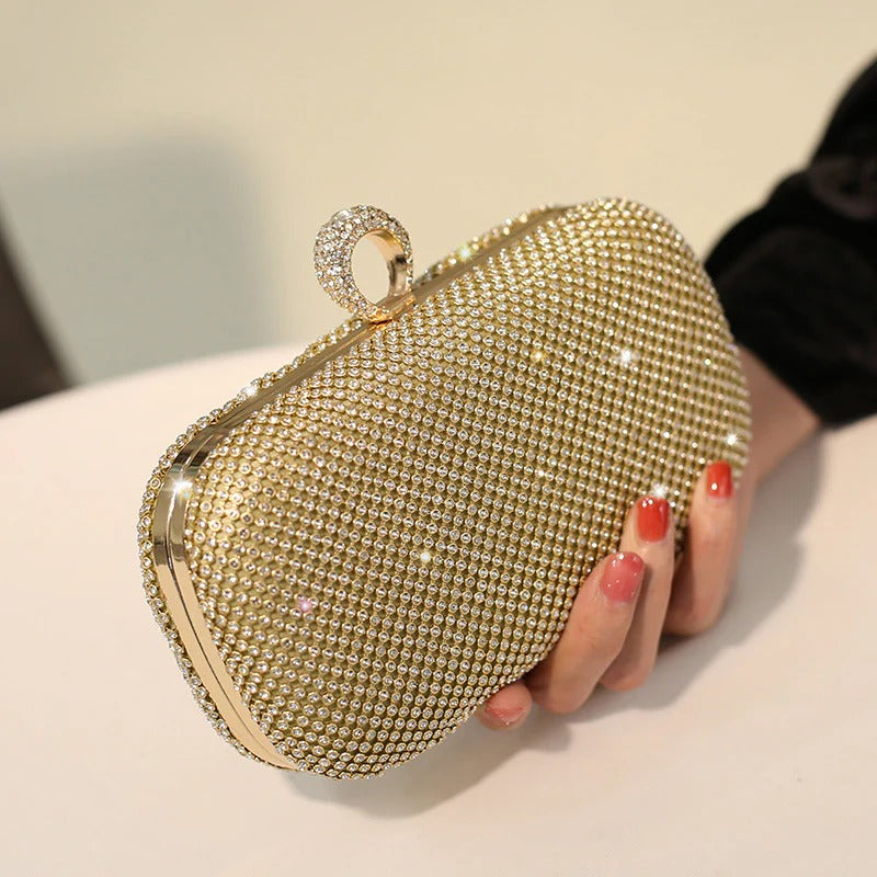 Women Clutch bag Crystal Evening Bags for Party Wedding