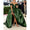 A-Line/Princess Off-the-shoulder Sleeveless Floor Length Evening Dresses With High Split