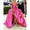 A-Line/Princess Off-the-shoulder Sleeveless Floor Length Evening Dresses With High Split