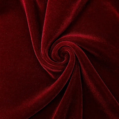 Mermaid Christmas Evening Dress Red Velvet Formal Dress Corset Off-the-Shoulder Floor-length High Split