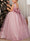 A字型/公主式花童礼服 缎面/薄纱 生日裙 圆领 无袖 落地款派对礼服 带蝴蝶结