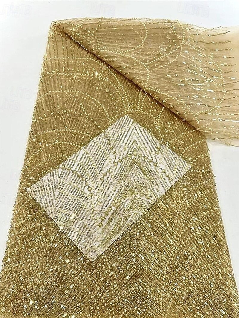 Sequin Mermaid / Trumpet Evening Gown Elegant Formal Dress Formal Wedding Floor Length Sleeveless Off Shoulder Sequined with Glitter