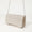 Women's Silver Glitter Evening Clutch Purse – Elegant Shoulder Bag with Chain Strap for Cocktail, Wedding & Formal Events