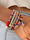 Women's Patriotic Beaded Bracelet Set Elastic Stretch Bangles United States 250th Anniversary