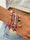 Women's Patriotic Beaded Bracelet Set Elastic Stretch Bangles United States 250th Anniversary