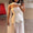 Sheath/Column Elegant Evening Dress Off Shoulder Sleeveless Floor Length Formal Wedding Dress with Pearls