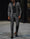 Men's Wedding Party Suits Shawl Lapel Notch Black Pink Fashion Daily Solid Colored Tailored Fit 2 Piece Single Breasted One-button