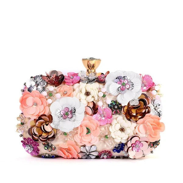Colorful Delicate Girly Clutches Handbags  for Cocktail & Wedding