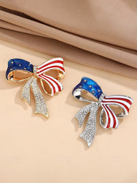Women's USA Independence Day Alloy Pins Set – Multi-Style Patriotic Pins