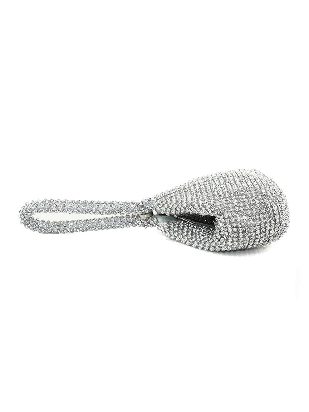 Silver Evening Rhinestone Clutch bag  for Wedding & Party
